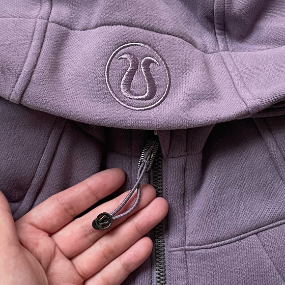 Lululemon Scuba Full-Zip Hoodie - Purple Ash - Picture 5 of 11